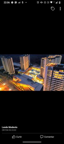 apartamento enjoy solar das águas Olímpia para 5 pessoas